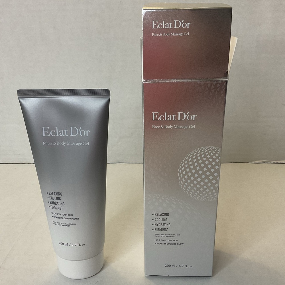 AVON ECLAT D’OR FACE AND BODY MASSAGE GEL 6.7 FL OZ/200 ML NEW/SEALED